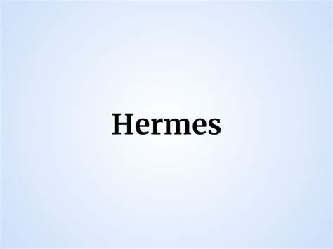 why is hermes called evri.